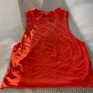 FP Movement by Free People Bold Red Muscle Tee